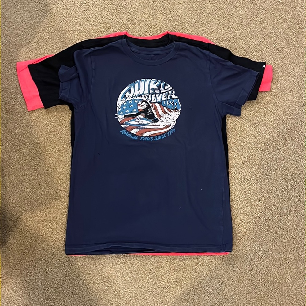 Lot of Quicksilver boys XL SS T-shirts